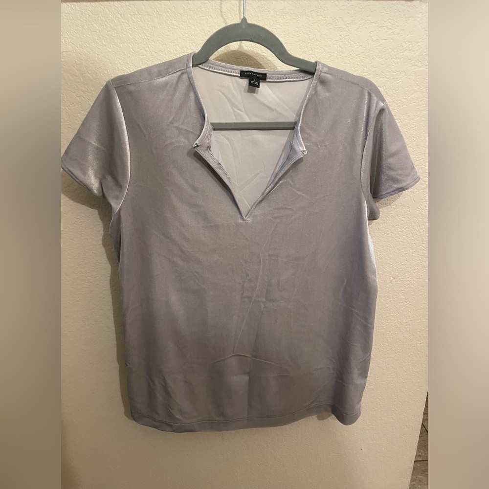 Ann Taylor Velvet Top